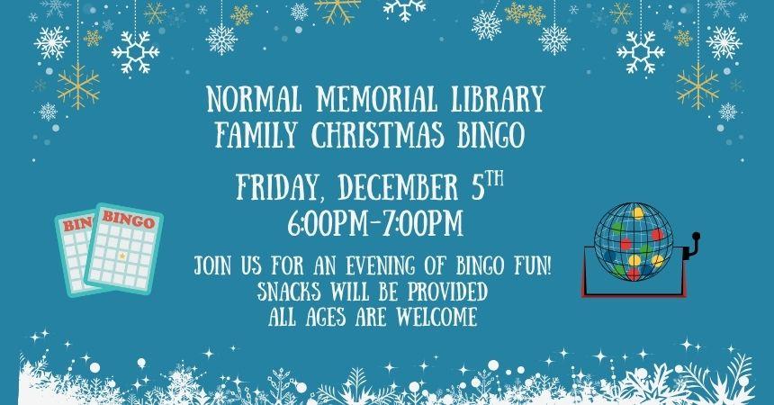 Friday, December 5th ~ Family BINGO!