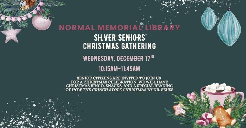 Wednesday, December 17th ~ Silver Seniors Event