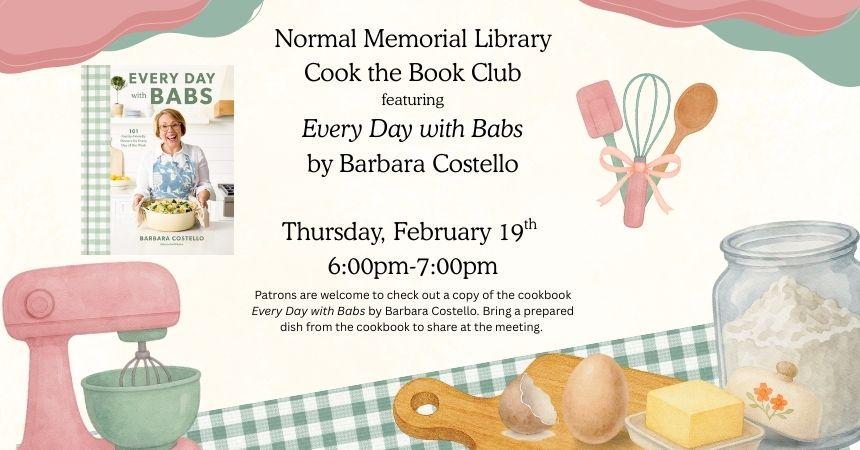 Thursday, February 19th ~ Cook the Book