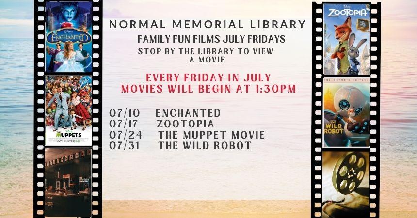 July Friday Movie Showings