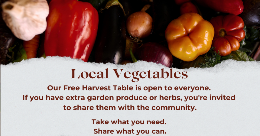 ~ Free Harvest Table ~