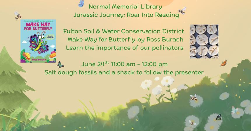 Wednesday, June 24th ~ Learn About Pollinators!