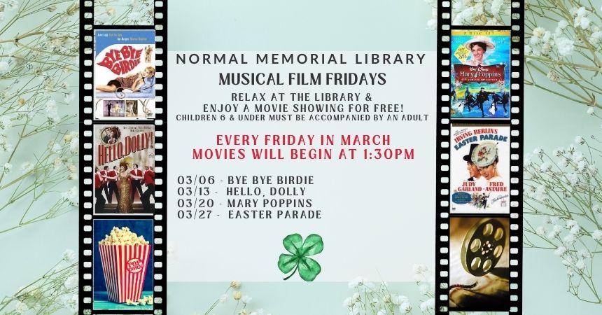 March's Friday Movie Showing at the Library