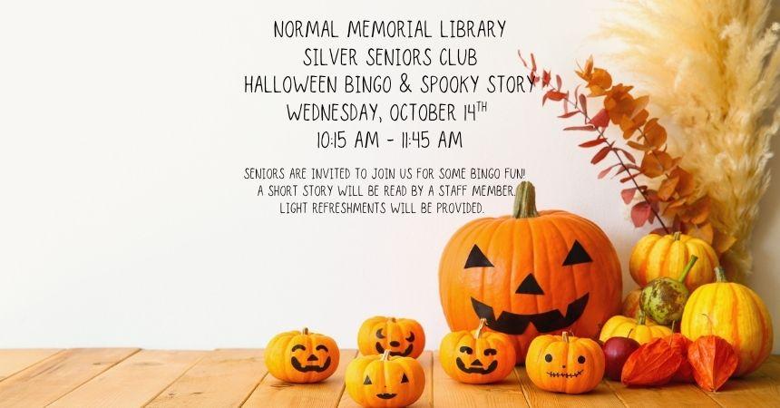 Wednesday, October 14th ~ Silver Seniors Event