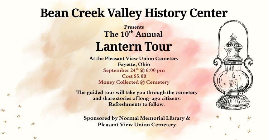 Thursday, September 24th ~ Lantern Tour