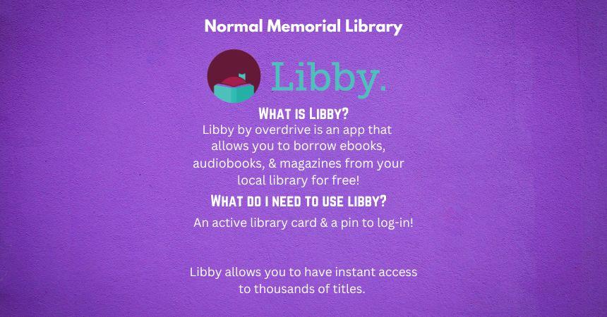 Check out the FREE Libby app!