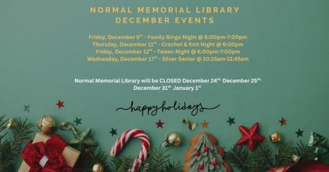 December 2025 Upcoming Events