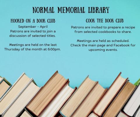 Hooked On A Book/Cook the Book/Raven's Quill Book Club