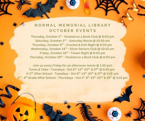 October 2026 Upcoming Events