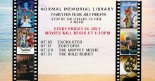 July Friday Movie Showings