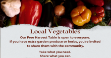 ~ Free Harvest Table ~ 