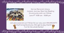 Tuesday, June 9th ~ DRUMMUNITY!