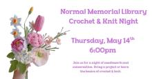 Thursday, May 14th ~ Crochet & Knit 