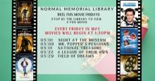 May's Friday Movie Showings at the Library