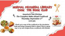 Thursday, September 17th ~ Cook the Book