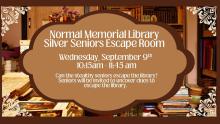 Wednesday, September 9th ~ Silver Seniors Club