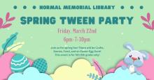 March 22nd Tween Night Event